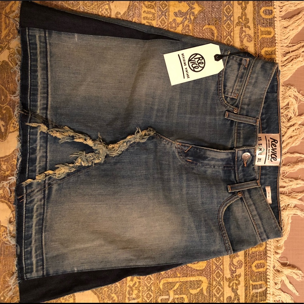 ✨SOLD!✨ Revice denim mini skirt. NWOT.
